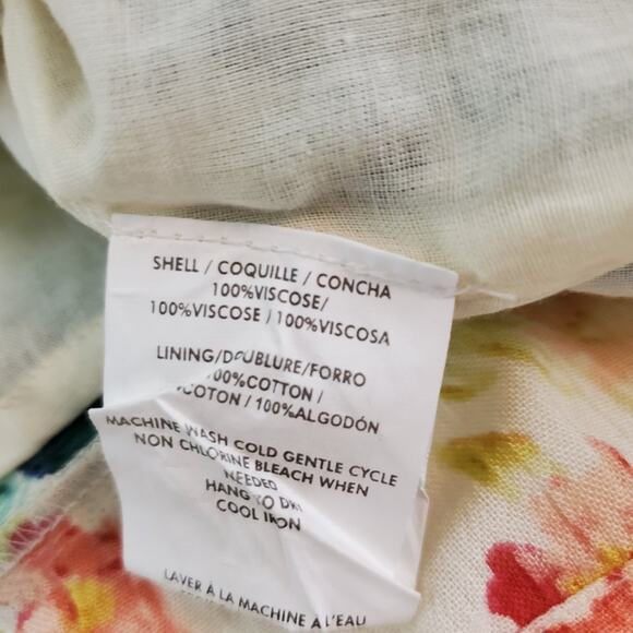 NWT O'Neill Small Elena Floral Tank Top - Picture 7 of 7